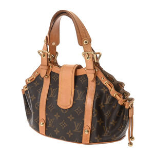 Louis Vuitton Handbag Brown Bag Monogram Canvas Theda